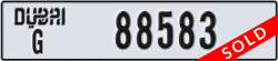 dubai - code - G - number -88583