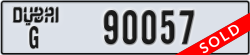 dubai - code - G - number -90057