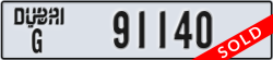 dubai - code - G - number -91140