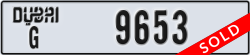 dubai - code - G - number -9653