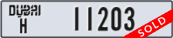 dubai - code - H - number -11203