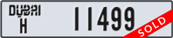 dubai - code - H - number -11499