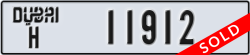 dubai - code - H - number -11912