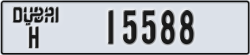 dubai - code - H - number -15588