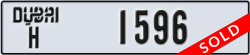 dubai - code - H - number -1596