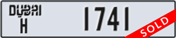 dubai - code - H - number -1741
