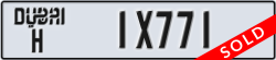 dubai - code - H - number -1X771