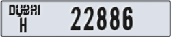dubai - code - H - number -22807