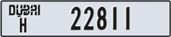 dubai - code - H - number -22811