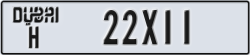 dubai - code - H - number -22X11