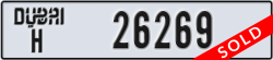 dubai - code - H - number -26269
