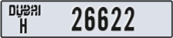 dubai - code - H - number -26622