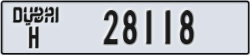 dubai - code - H - number -28039