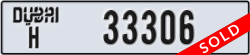 dubai - code - H - number -33306