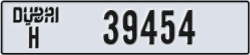 dubai - code - H - number -39454