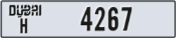 dubai - code - H - number -4188