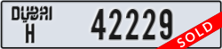dubai - code - H - number -42229
