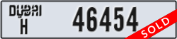 dubai - code - H - number -46454