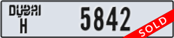 dubai - code - H - number -5842