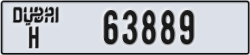 dubai - code - H - number -63889