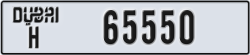 dubai - code - H - number -65550
