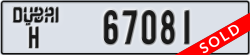 dubai - code - H - number -67081