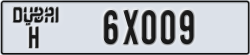 dubai - code - H - number -6X009
