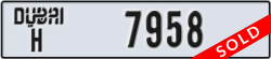 dubai - code - H - number -7958