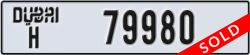 dubai - code - H - number -79980