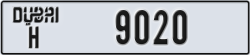 dubai - code - H - number -9020