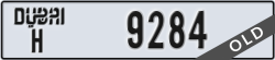 dubai - code - H - number -9284