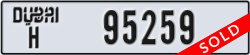 dubai - code - H - number -95259