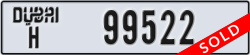 dubai - code - H - number -99522