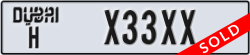 dubai - code - H - number -X33XX