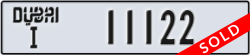 dubai - code - I - number -11122