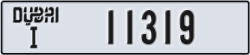 dubai - code - I - number -11319