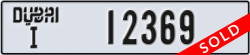 dubai - code - I - number -12369