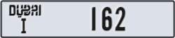 dubai - code - I - number -162