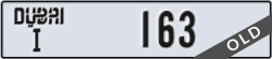 dubai - code - I - number -163