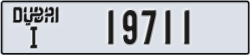 dubai - code - I - number -19711