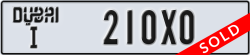 dubai - code - I - number -210X0