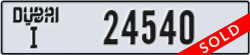 dubai - code - I - number -24540
