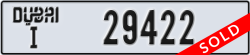 dubai - code - I - number -29422