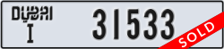 dubai - code - I - number -31533