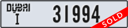 dubai - code - I - number -31994