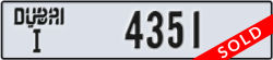 dubai - code - I - number -4351