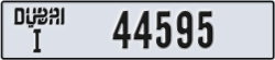 dubai - code - I - number -44595