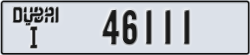 dubai - code - I - number -46111