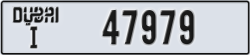 dubai - code - I - number -47979