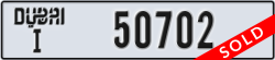 dubai - code - I - number -50702